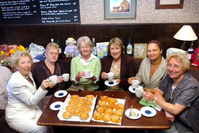 A Macmillan coffee morning at the McCorville pub in Elwick. Were you there in 2008?