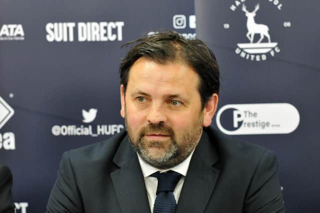 Paul Hartley remains hopeful there will be new signings in the building before Hartlepool United face Billingham Synthonia. Picture by FRANk REID