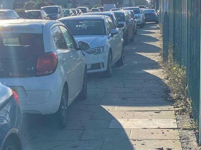 Resident Alan Reed took this photos of parking problems in the Jesmond Road and Jesmond Gardens area of Hartlepool.