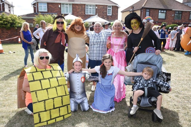 The Wizard of Oz group prepares to follow the Yellow Brick Road somewhere special ...