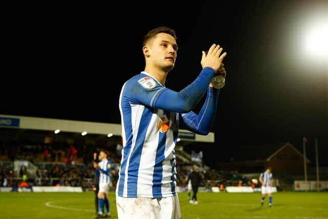 Luke Molyneux is yet to agree a new deal with Hartlepool United with his contract set to expire in the summer. (Credit: Will Matthews | MI News)