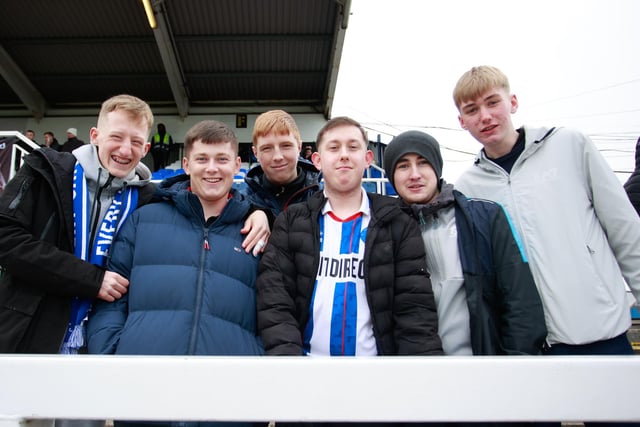 Hartlepool United fans showing their support at the Suit Direct Stadium. (Photo: Michael Driver | MI News)