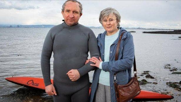 Actors Eddie Marsan and Monica Dolan portray Hartlepool couple John and Anne Darwin in the ITV drama./Photo: ITV