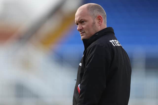 Stoke City's manager Alex Neil during the FA Cup Third Round tie between Hartlepool United and Stoke City. (Credit: Mark Fletcher | MI News)
