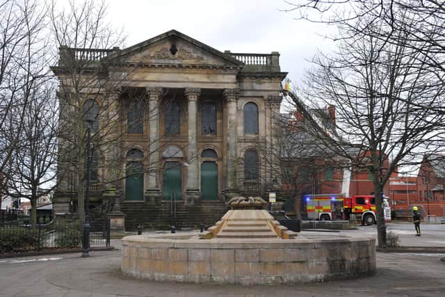 The former Wesley church and nightclub was badly damaged by fire in 2017.