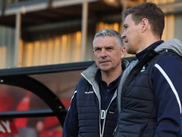 John Askey believes Hartlepool United have one chance left to ensure their Football League survival (Photo: Chris Donnelly | MI News)