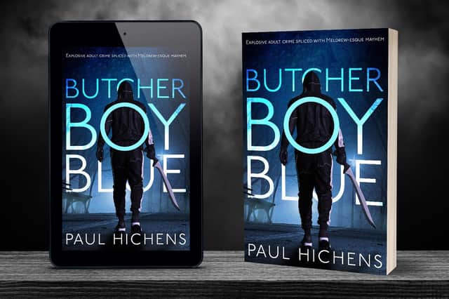 Paul Hichens' new book Butcher Boy Blue.