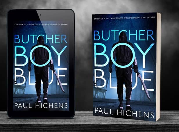 Paul Hichens' new book Butcher Boy Blue.