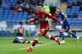 Martin Payero scored his first goal for Middlesbrough in win over Cardiff City (Photo by Morgan Harlow/Getty Images)