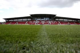 The Racecourse Ground in Wrexham, Wales.  (Photo by Jan Kruger/Getty Images)