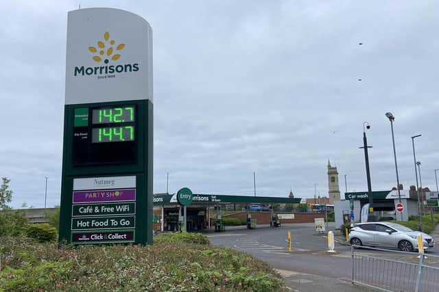 The incident took place near Morrisons, in Lancaster Road, Hartlepool.