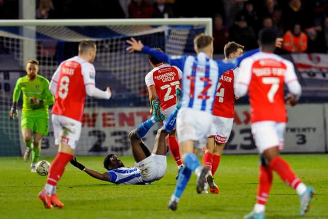 Hartlepool V Rotherham Graeme Lee questions big decisions that went against Hartlepool United ...
