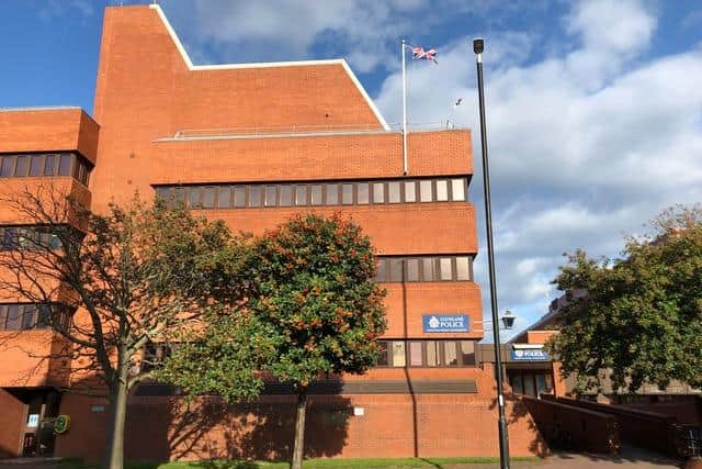 Hartlepool Police Station.