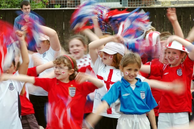 There was a World Cup feel to the Eldon Grove strawberry fair in 2006.