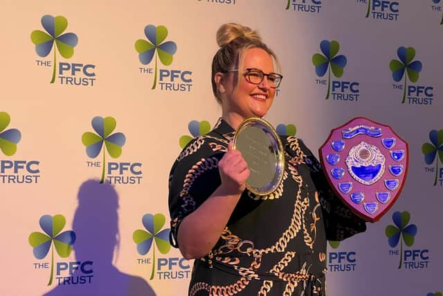 Gemma Fox of Hartlepool Rugby Club was named Coach of the Year at last year's Hartlepool Sports Council Annual Awards.