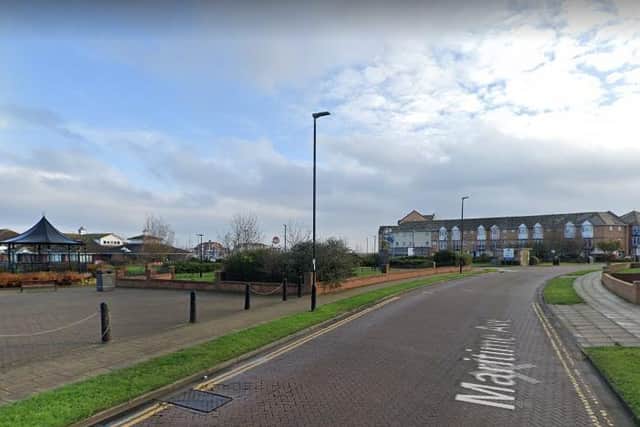 The incident happened in Hartlepool's Maritime Avenue. /Photo: Google