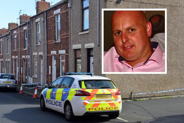 John Littlewood, 36, known as John D, was found dead inside a house in Third Street, Blackhall Colliery.
