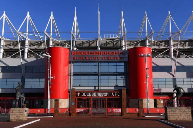 Riverside Stadium, Middlesbrough.