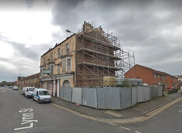 The Grade-II listed Market Hotel site is among the locations listed for housing development, after heritage chiefs concluded its state of disrepair meant the building's historic significance had been diminished.