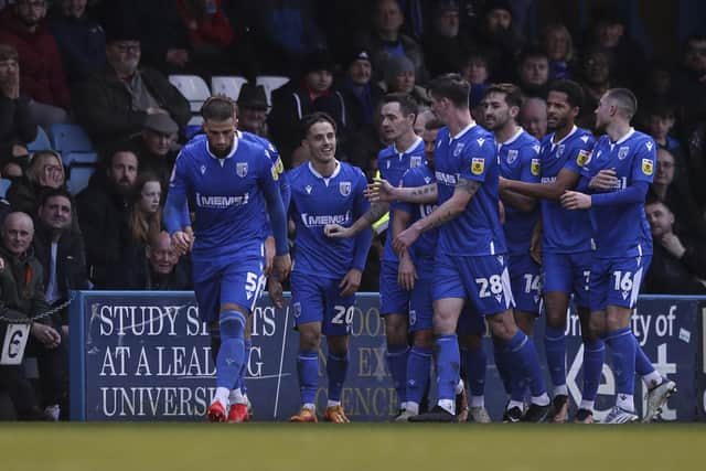 Gillingham's January signings enjoyed a positive start to life at the Priestfield against Hartlepool United. (Credit: Tom West | MI News)