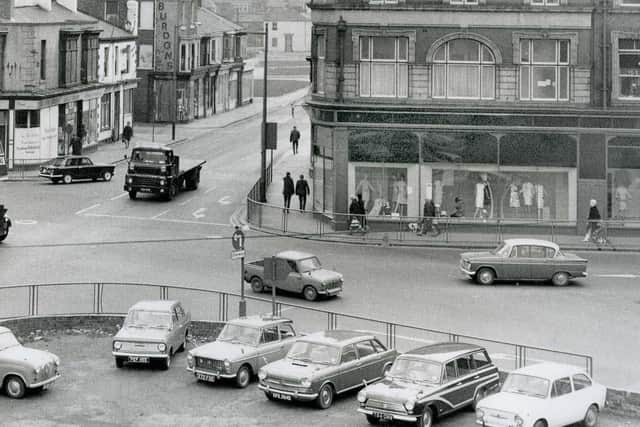 Binns corner in the 1960s.