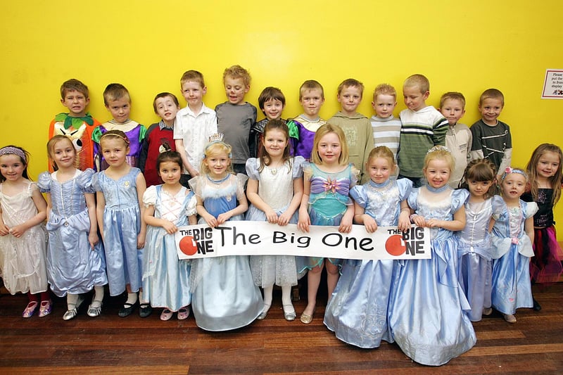 Cinderellas galore in this Red Nose Day scene at Marsden Primary School in 2007.