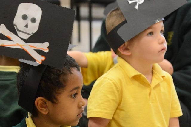 A day for pirates at the Central Library, during National Bookstart Week in 2016.