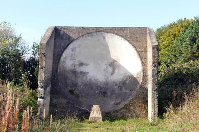 Sunderland World War One acoustic mirror, in Fulwell.