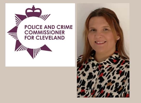 Lisa Oldroyd will take on the role of Cleveland's Police and Crime Commissioner.
