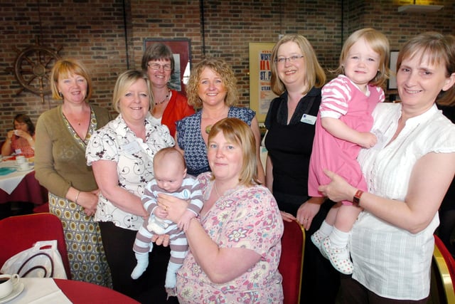 Parents enjoy a child minders event at the museum. Pictured are, Angela Charlton, Cath Robinson, Clare Smith, Clare Mason, Eileen Mallon-Scott, Alison Skinner and Veronica Grotcott.