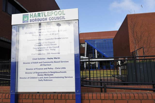 Hartlepool's latest coronavirus case rate has been revealed by Public Health England.