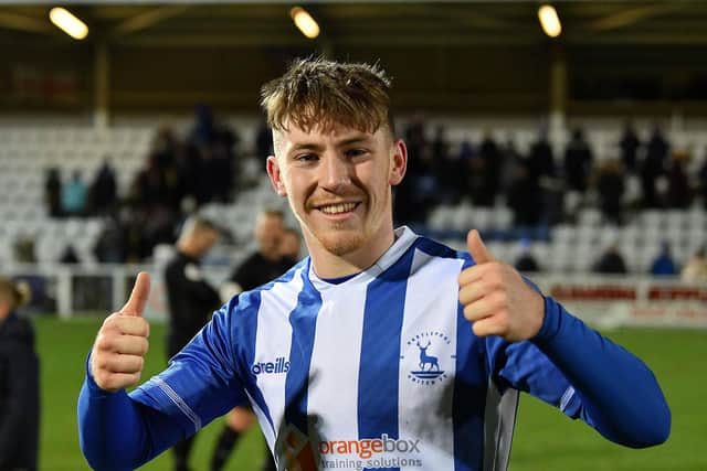 Matty Daly's return to Huddersfield Town is a significant blow to Hartlepool United. Picture by FRANK REID