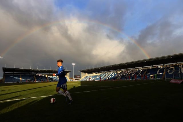 Pools enjoyed a successful trip to the Jobserve Community Stadium where the U's average around 2,700 each game. (Photo by Paul Harding/Getty Images)