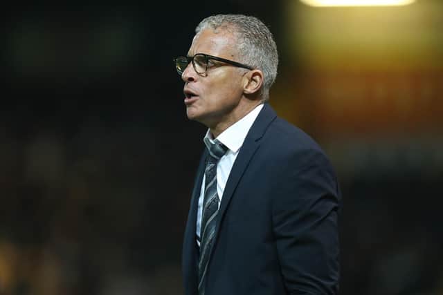 Keith Curle made the bold decision to bench Josh Umerah from the off against Mansfield Town. (Credit: Mark Fletcher | MI News)