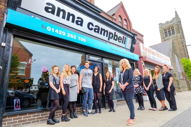 Anna Campbell hair salon on York Road, Hartlepool was voted Salon of the Year by Mail readers in 2015.