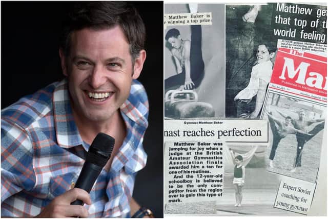 Matt Baker shared newspaper cuttings from his scrapbook including those from the Mail.