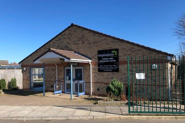 The Inspirations Garden Centre site, which is set to become a housing development of bungalows