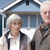 Saskia Reeves, left and Bernard Hill played Anne and John Darwin in BBC drama Canoe Man in 2010.