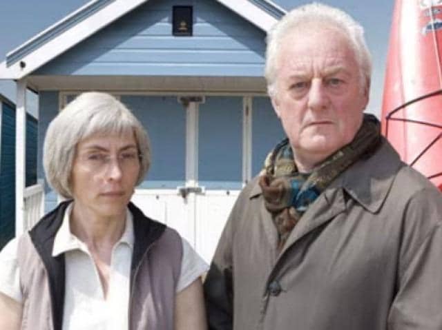 Saskia Reeves, left and Bernard Hill played Anne and John Darwin in BBC drama Canoe Man in 2010.
