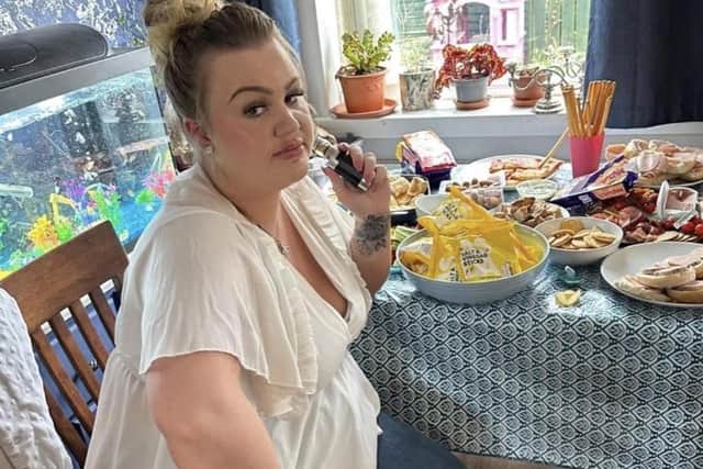 Amy was one of just 36 women to secure a spot at the semi-finals after losing five stone and nine pounds.