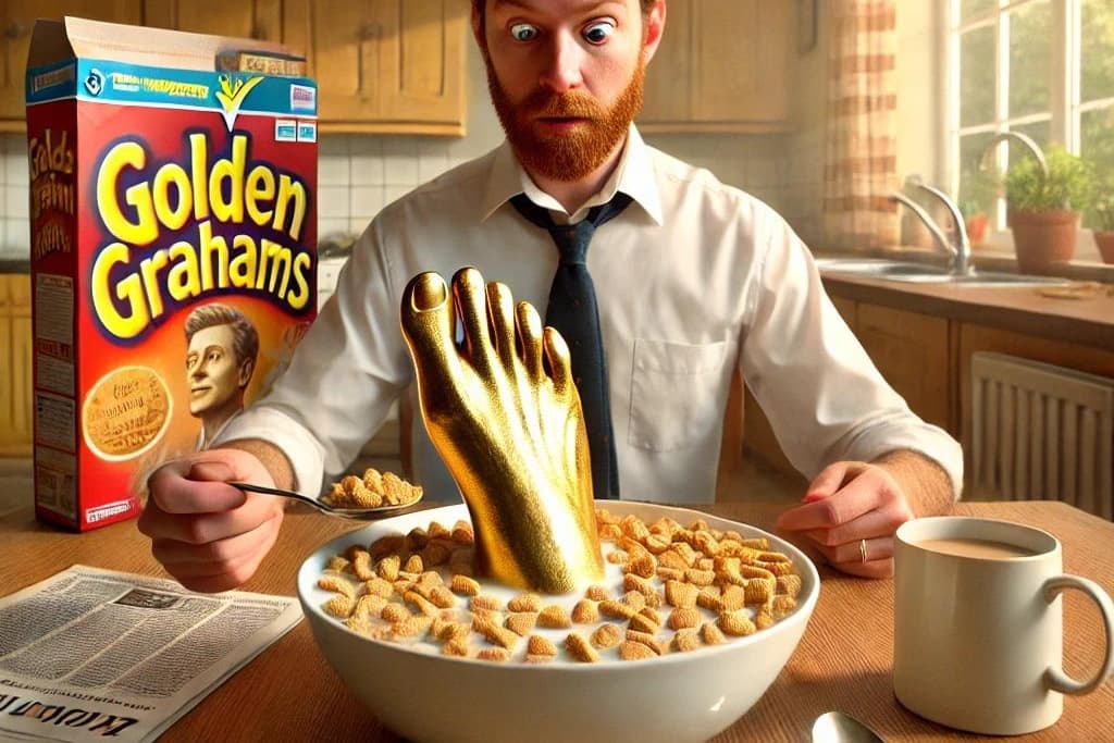 Are Golden Grahams the new Soylent Green?