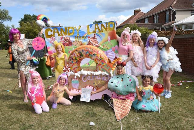 Some fantastic fancy dress at last year's carnival parade.