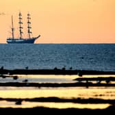 A tall ship arrives in Hartlepool ahead of the Tall Ships Races in 2010. Photo: Owen Humphreys/PA Wire
