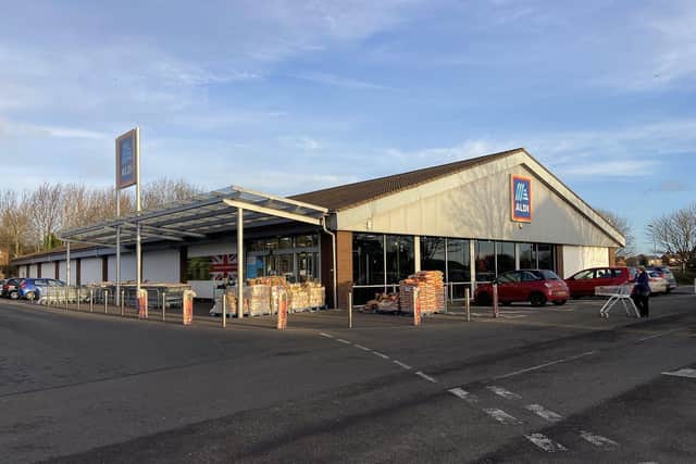Aldi, in Dunston Road, Hartlepool, could be extended.