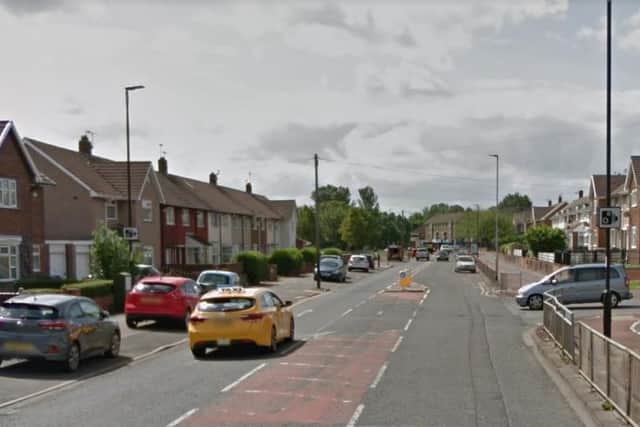 The collision happened on Catcote Road, close to the junction with Dalkeith Road. Image copyright Google Maps.