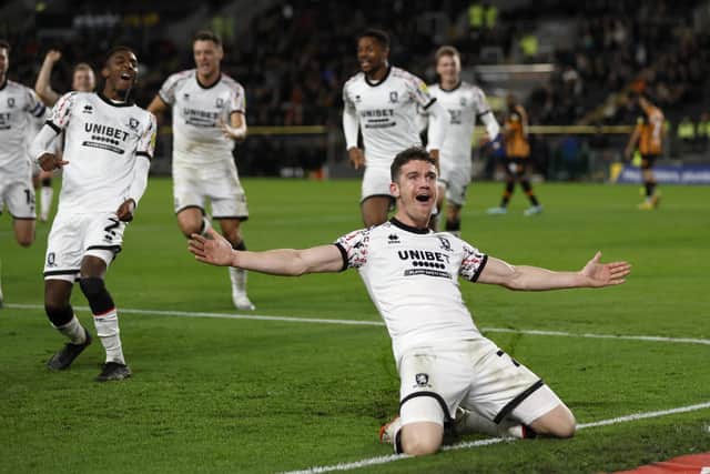 Darragh Lenihan, who is hoping former Manchester United midfielder Michael Carrick can help him achieve his dream of playing Premier League football.