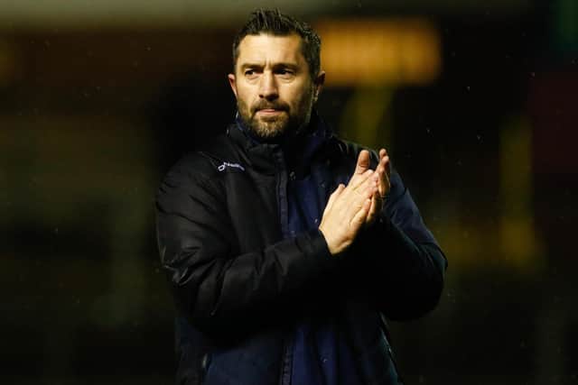 Graeme Lee admits it has been difficult to deal with the number of Hartlepool United players on short contracts. (Credit: Will Matthews | MI News)