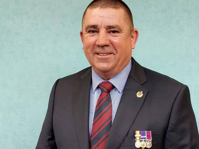 Michael Gallagher will raise the profile of the needs of forces veterans.