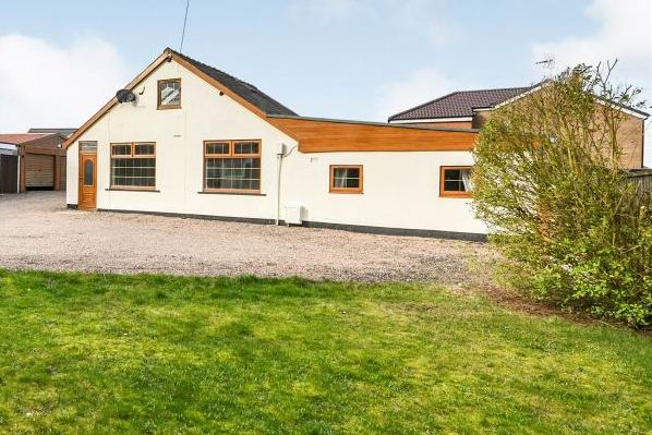 This property is on the market with William H Brown for £300,000. The four-bedroom, detached bungalow has been viewed more than 900 times on Zoopla in the last 30 days.