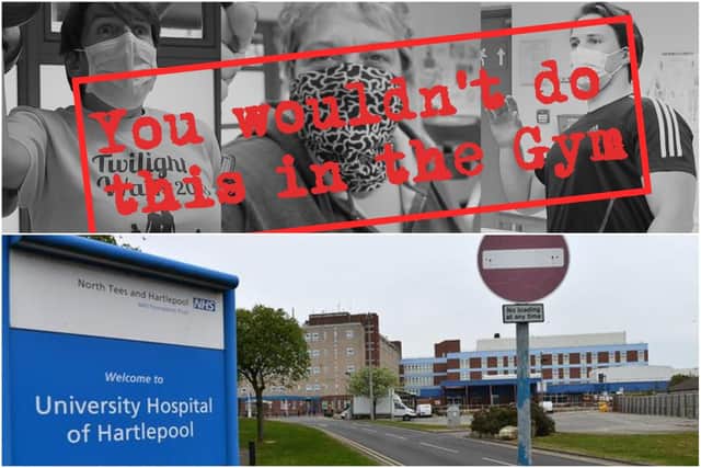 North Tees and Hartlepool hospital staff appear in new videos to highlight why assaults and abuse are not acceptable.